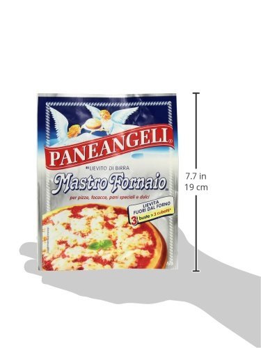 Paneangeli Mastro Fornaio yeast rises dough smoothly during home baking.