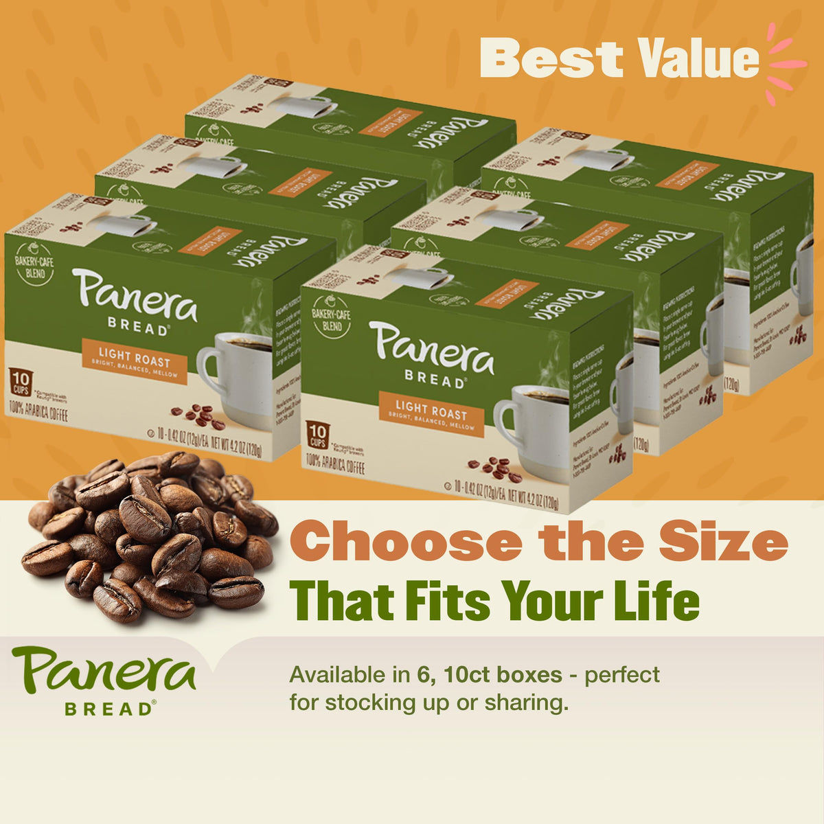 Panera Bread Light Roast cafe-at-home setup for quick, enjoyable mornings.