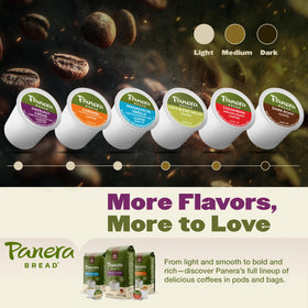 Flavor note illustration image hints at smooth hazelnut sweetness.