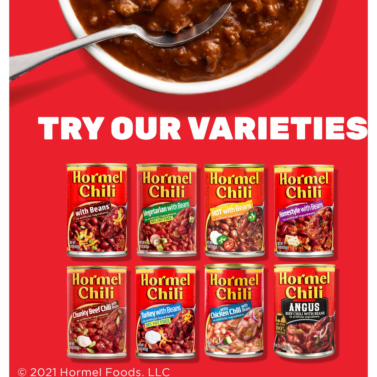 Pantry-ready Hormel variety pack on kitchen shelf for easy meal planning.