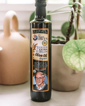 Drizzle over a salad with Papa Dave's EVOO for fresh, vibrant flavor.