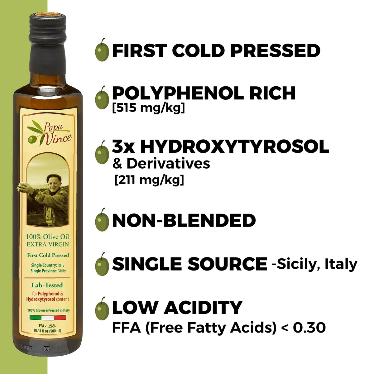 Early Harvest 2024/25 label signals premium, low acidity EVOO.