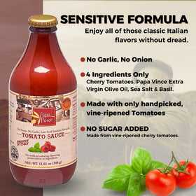 Artesian spring water note on Papa Vince jar preserving fresh taste