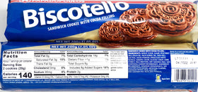 Papadopoulos Greek sandwich cookies display for sharing in a pack.