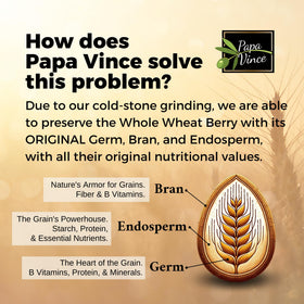 Papa Vince Spaghetti natural B vitamins offer a nutrient-rich profile.