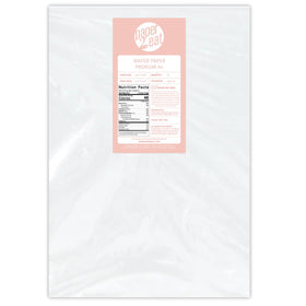 Paper2eat edible wafer sheets in 8.5x11 inch size for precise edible designs.