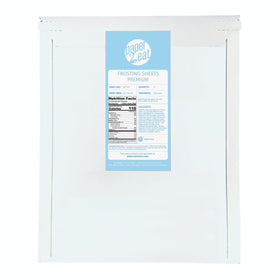 paper2eat frosting sheets in resealable pack preserves freshness for use