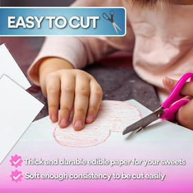 paper2eat frosting sheets offer great taste and easy application