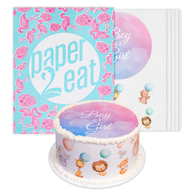 Paper2eat frosting sheets package-front view for premium edible printing