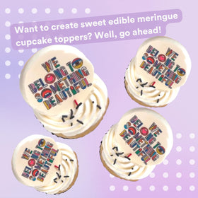paper2eat Miracle Transfer Sheets ready to print on compatible edible printers.