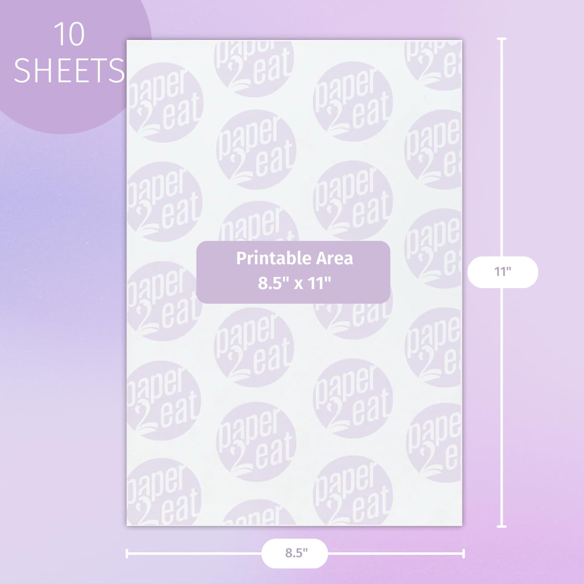 paper2eat Miracle Transfer Sheets applied to white chocolate bars with vibrant designs.