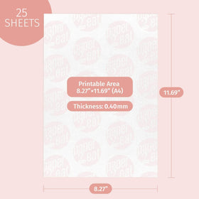 paper2eat printable edible paper compatible with common edible printers.