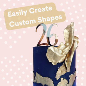 Paper2eat thin translucent wafer paper ideal for delicate bakery decorations.