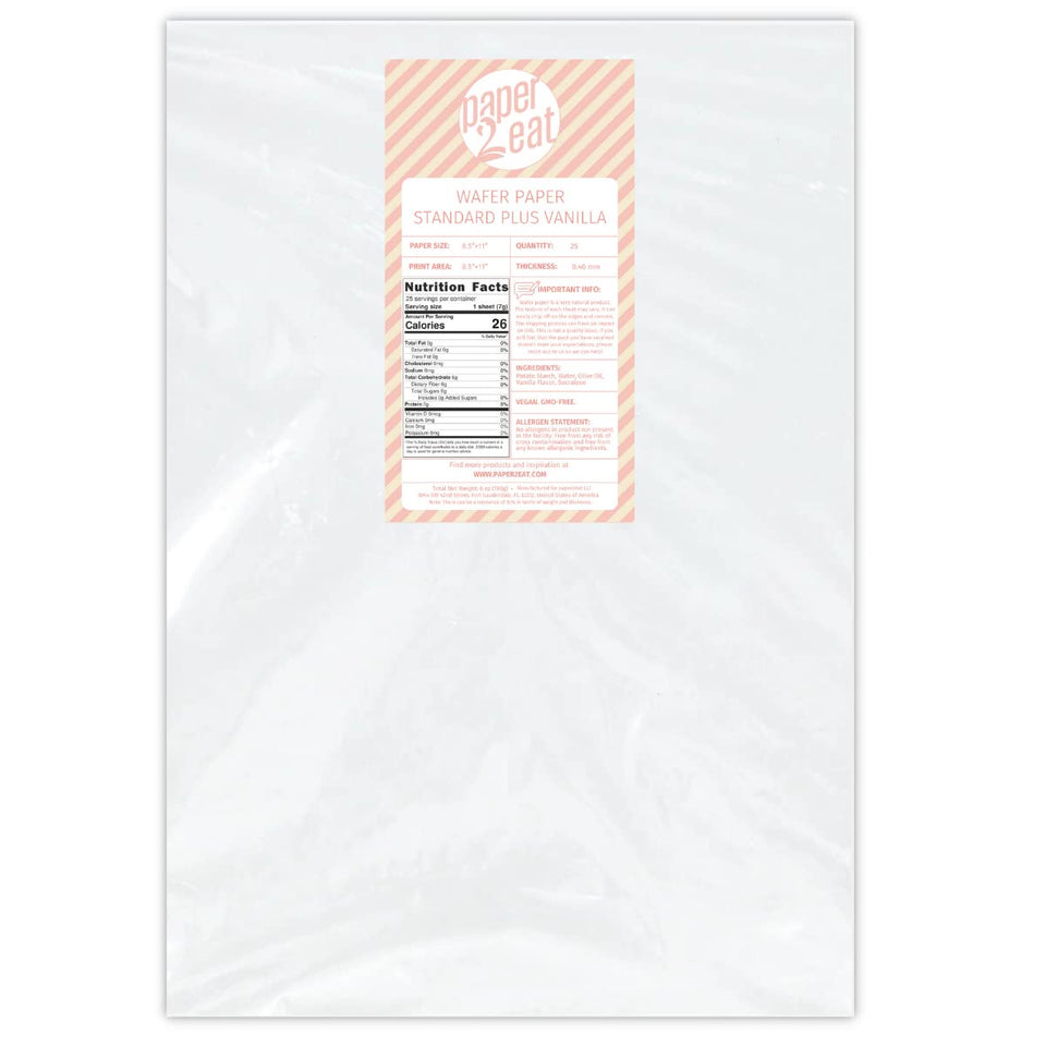paper2eat wafer paper prints for edible designs on dry baked goods