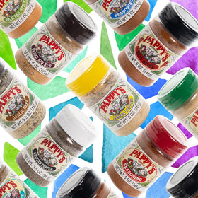 Pappy's Choice Rub with Brown Sugar seafood pairs with fish or shrimp