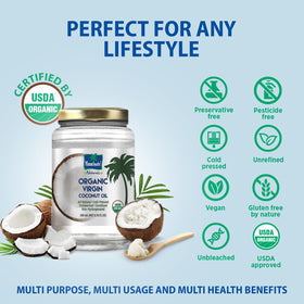Parachute Naturalz coconut oil in cooking use on a hot pan.