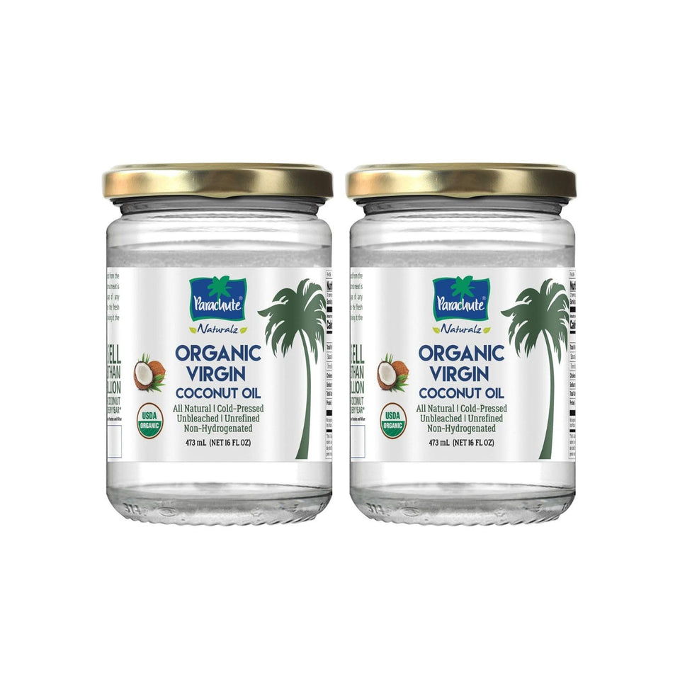 Parachute Naturalz Organic Virgin Coconut Oil bottle for versatile kitchen and skincare use