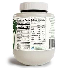 Parachute Naturalz 32-oz jar for long-lasting cooking and care routines.