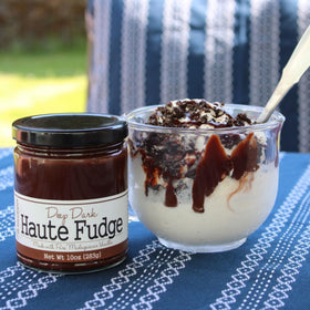 Paradigm Fudge blends Madagascar vanilla with premium chocolate for desserts.