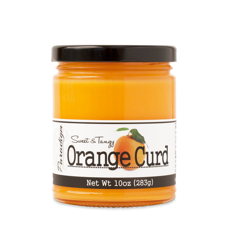 Paradigm Foodworks Orange Curd jar, creamy spread for toast.
