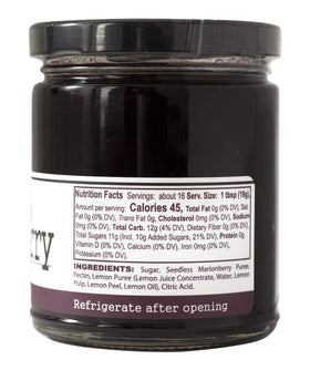 Paradigm Foodworks Seedless Marionberry Jam on toast; bright, balanced breakfast companion.