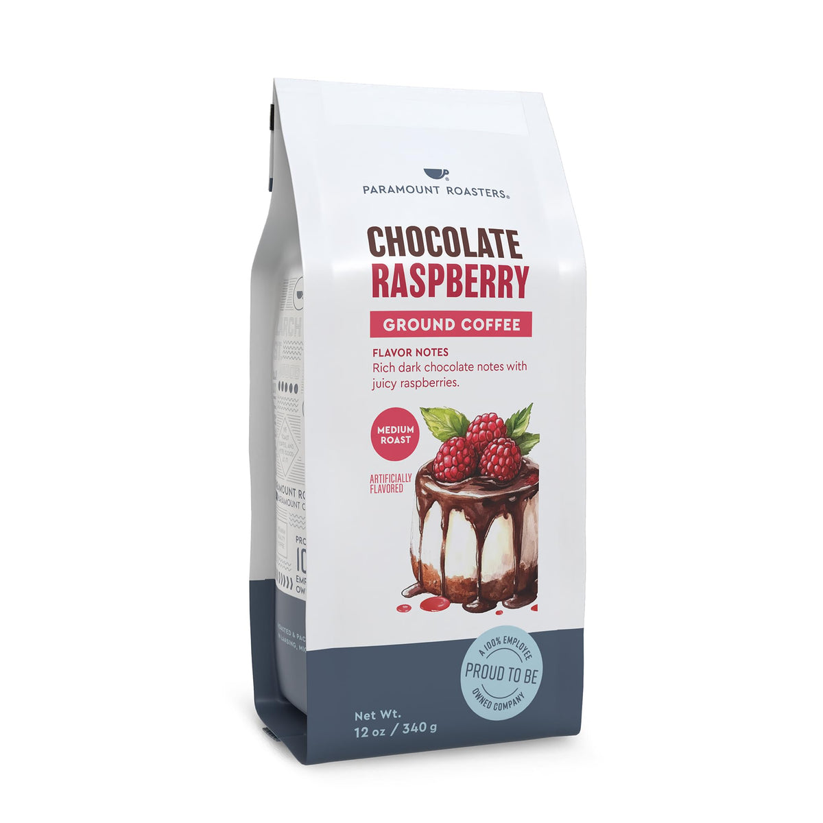 Paramount Roasters 100% Arabica beans deliver smooth premium flavor.