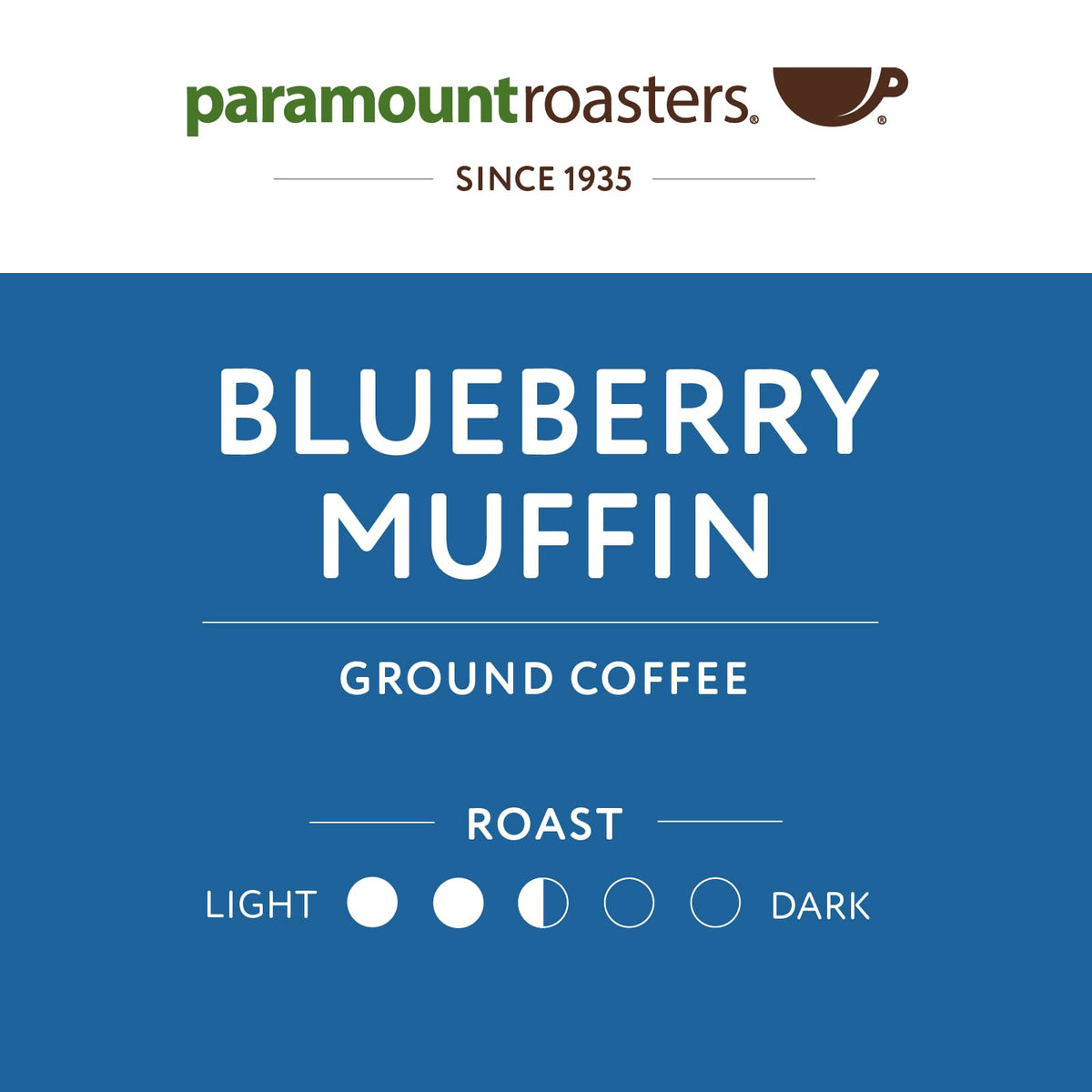 Paramount Roasters Blueberry Muffin Coffee scene underscores kosher and keto-friendly appeal.