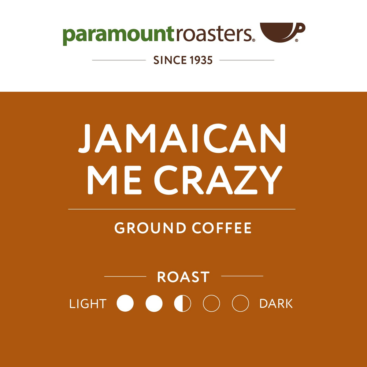 Paramount Roasters brew instruction closeup for easy preparation