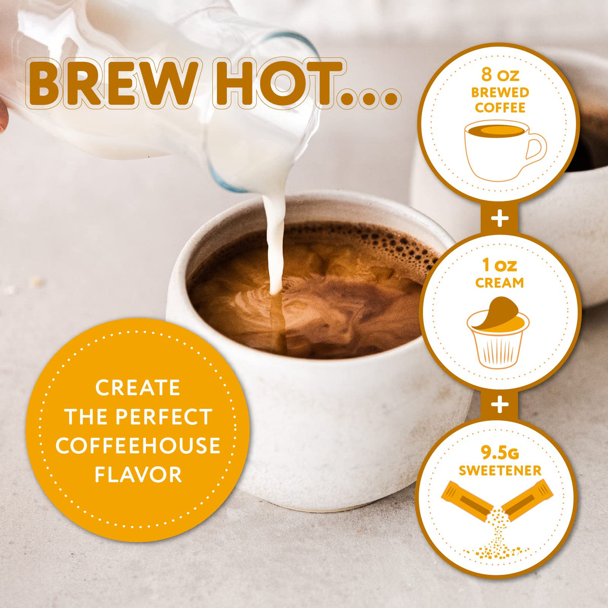 Pouring Paramount Roasters Butterscotch Cookie coffee for a smooth cup.