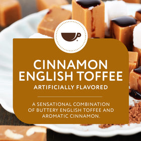 Hot brew of Paramount Roasters Cinnamon English Toffee enhances morning ritual