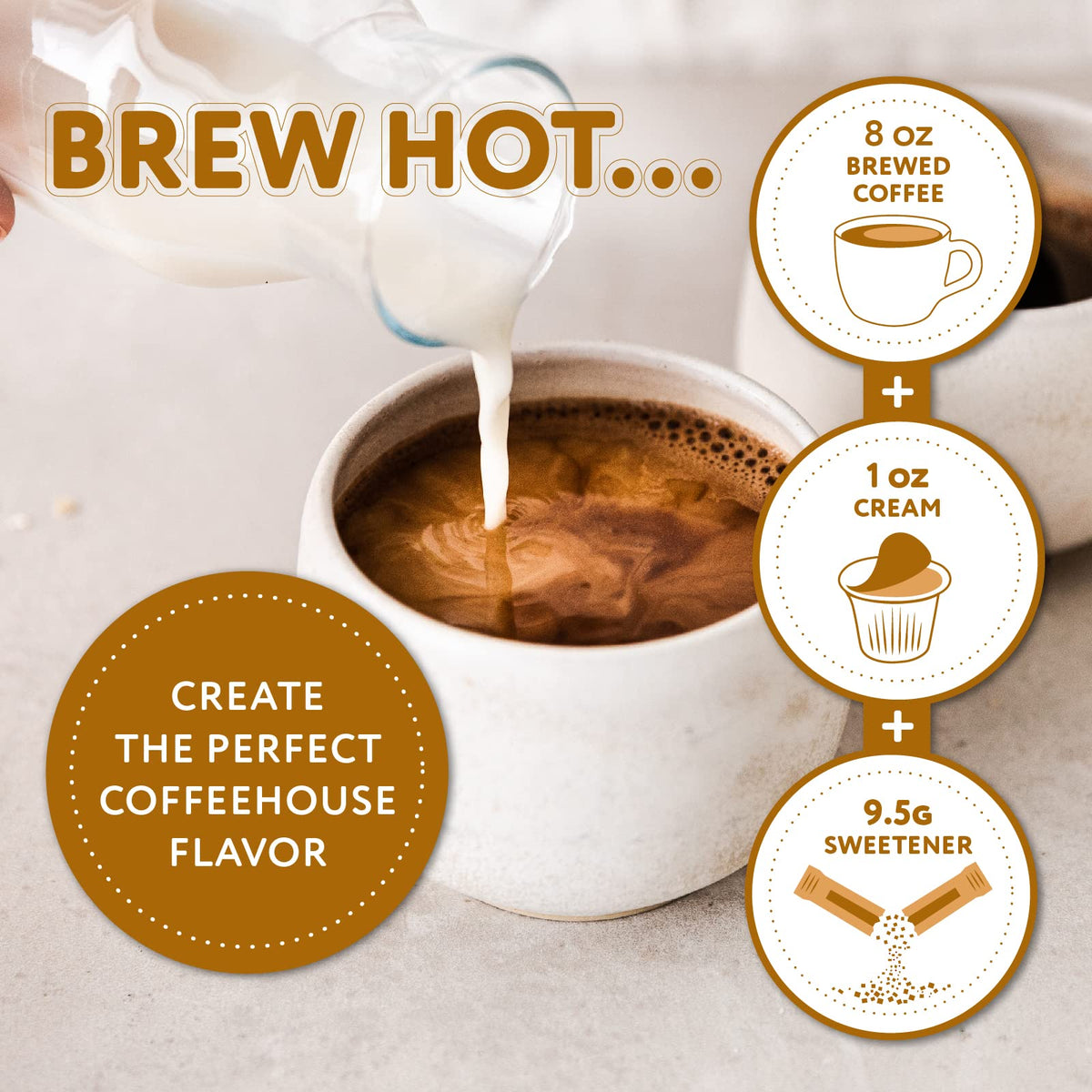 Pouring Paramount Roasters Cinnamon English Toffee for a rich cup