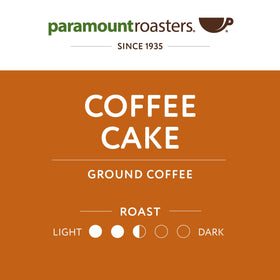 Paramount Roasters vanilla-cinnamon aroma rising from brewed cup.