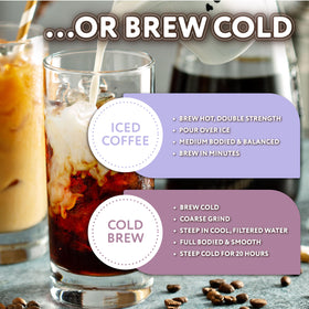 Paramount Roasters Honey Lavender French press brew for a smooth finish.