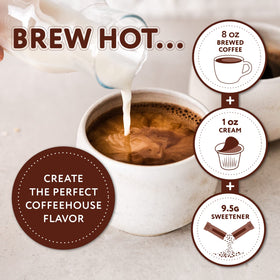 Paramount Roasters medium-roast coffee in a cup with steam, balanced body