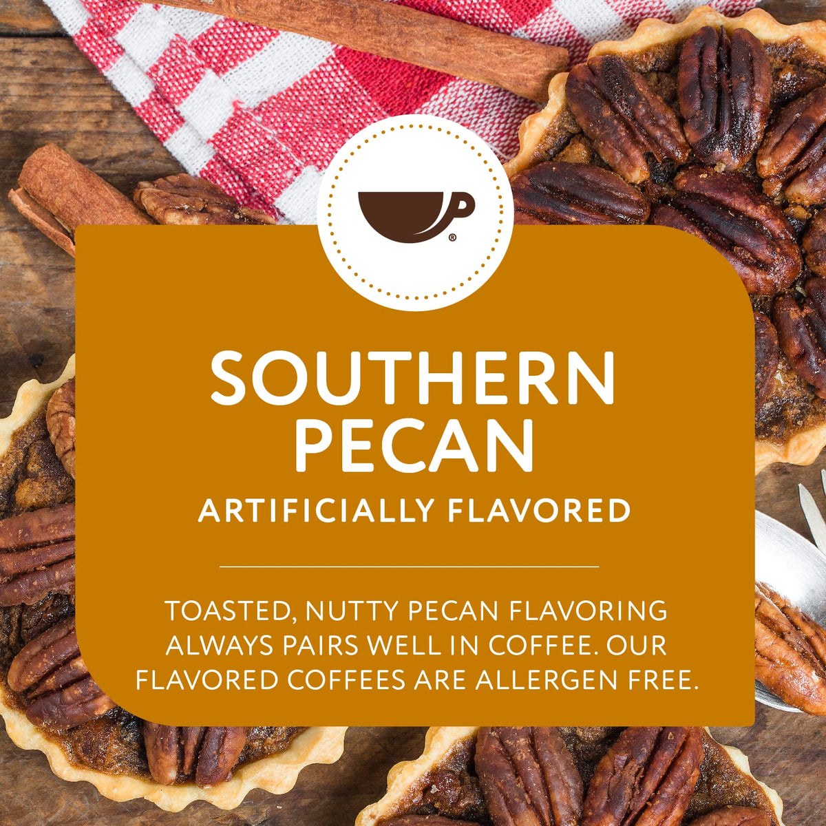 Pour-over setup with Paramount Roasters pecan coffee for flavorful brew.