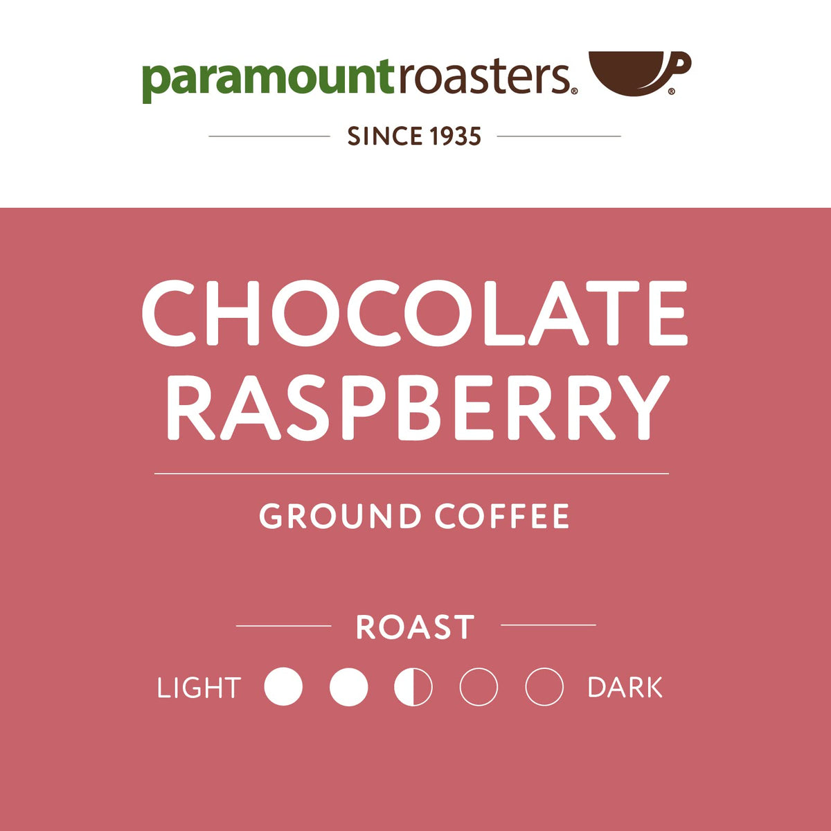 Paramount Roasters serve with whipped cream or over ice for a treat.
