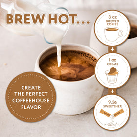 Paramount Roasters S'Mores cold brew glass offering refreshing fall treat.