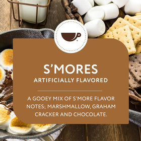 Paramount Roasters S'Mores cup steaming with aroma inviting a comforting break.