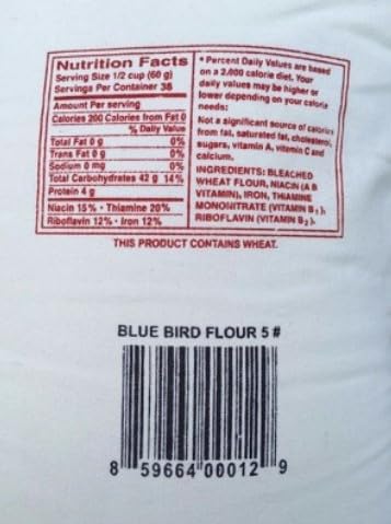 Blue Bird Flour made from whole grain red winter wheat from Cortez, Colorado