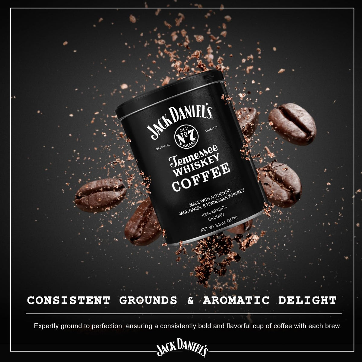 Close-up of premium Arabica beans signaling quality.