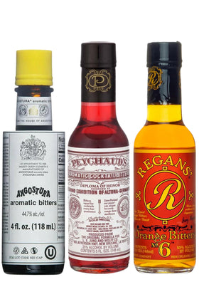 Parkway Gifting Co. Peychaud’s 5 oz bottle close-up for nuanced cocktail flavoring.