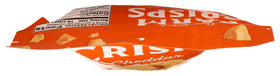 Parmcrisps cheddar on a plate show bite-sized snack ideal for snacking
