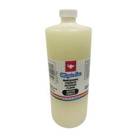 Parrish Magic Line Butter Vanilla flavoring bottle front view for cookies and cakes