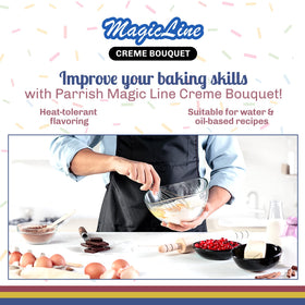 Parrish Magic Line Creme Bouquet bakery scene with cookies and pastries.
