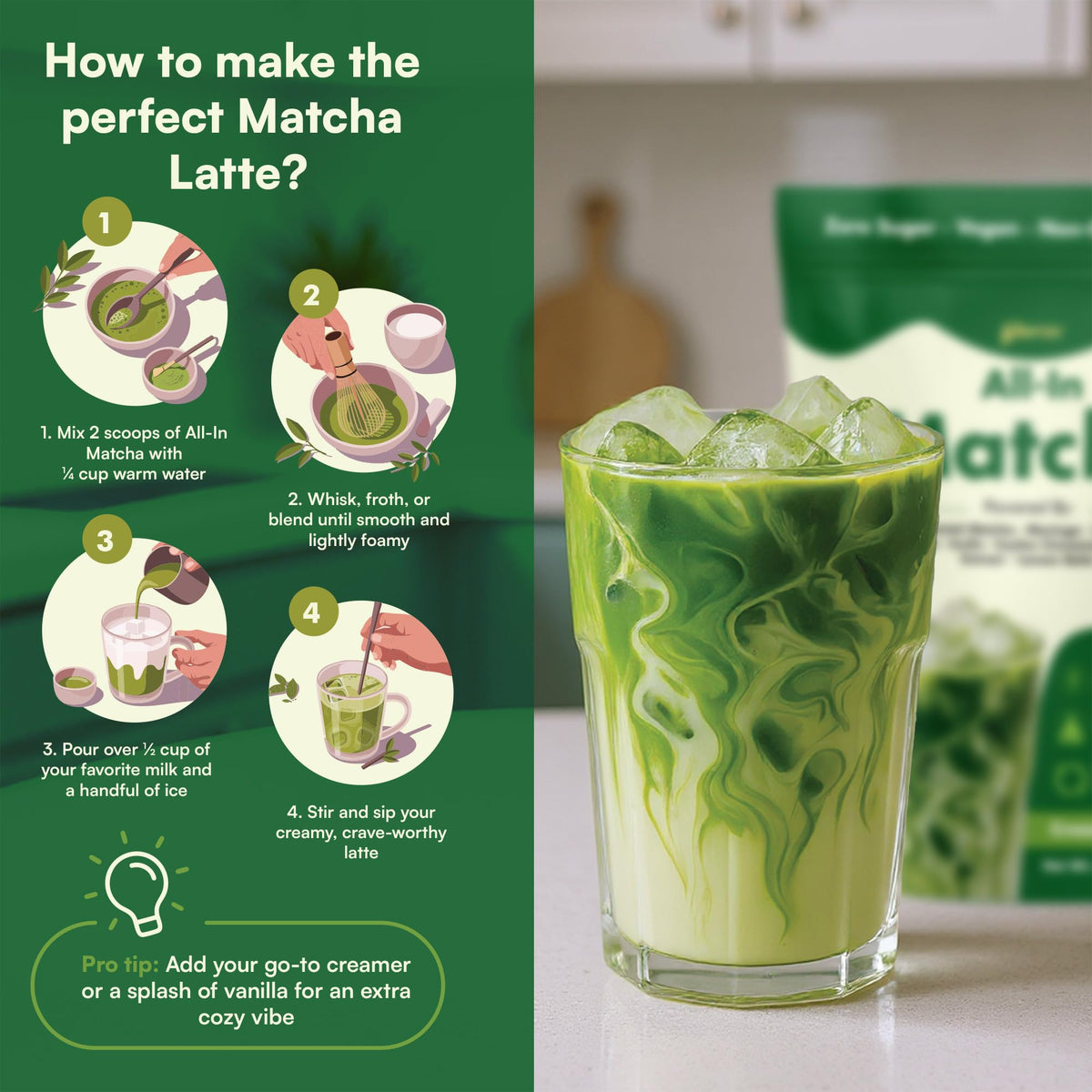 Parrox lemon balm garnish enhances smooth, fragrant finish.