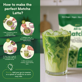 Parrox lemon balm garnish enhances smooth, fragrant finish.