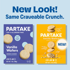 Partake Mini Classic Vanilla Wafer pantry display for organization