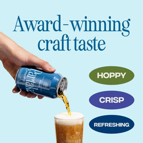 Partake Pale Ale can close-up highlights label details.