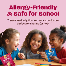 Partake Snack Stacks, colorful display, convenient individually wrapped for offices