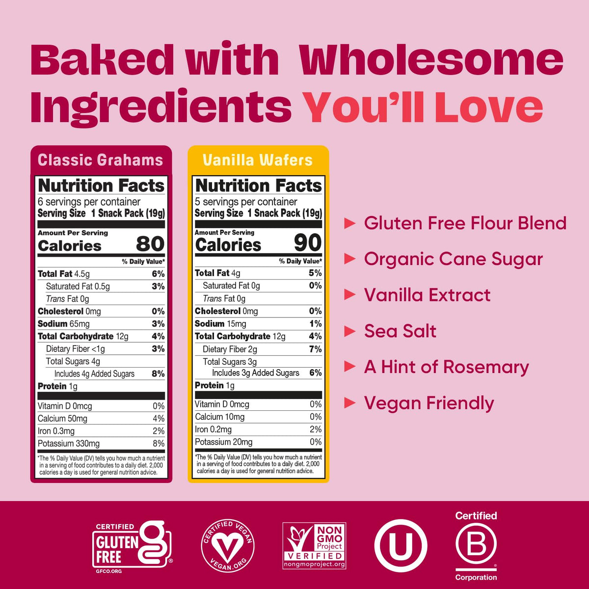 Partake vegan and dairy-free cookies for plant-based snacking moments.